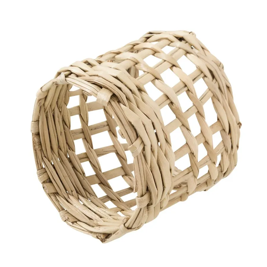 Argola de guardanapo de bambu e rattan (jogo com 2) PG2121