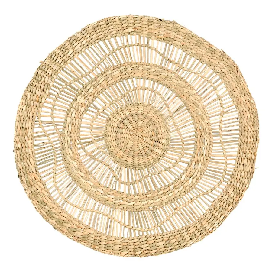 Lugar Americano Fibra Natural 38cm Red Off White RT8129