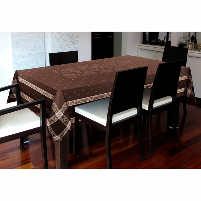 Toalha de Mesa e Guardanapo - Tecido Jacquard BARCELONA