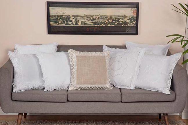 Decorar a Sala com Almofadas