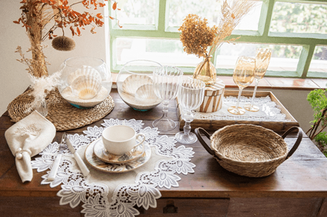 decoração estilo natural