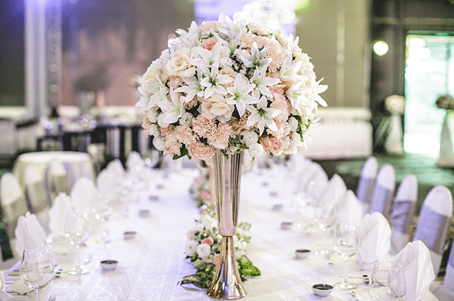 estética contemporânea na decoração de eventos